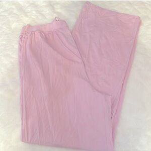 Women’s SKIMS boyfriend loose pants size M cherry blossom pink